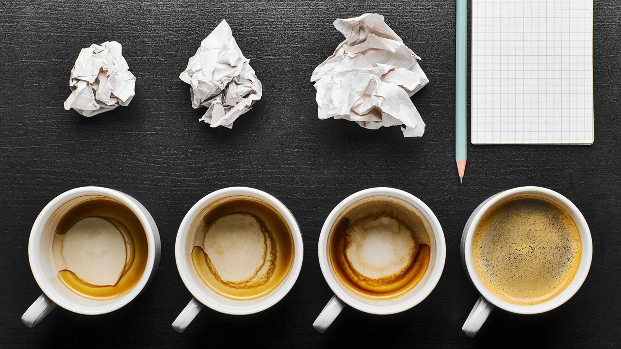 4 Chávenas de Café - Criatividade no Trabalho