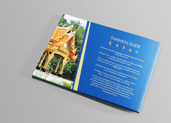 Booklet Toojah - Verso azul